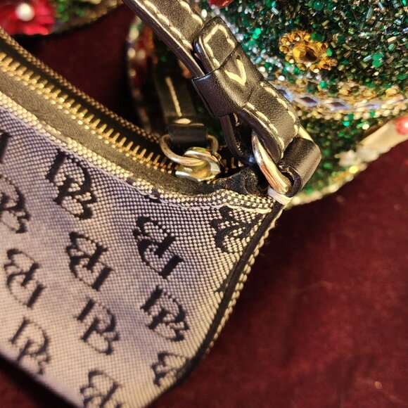 Vtg Dooney & Bourke Bitsy | Heritage y2K Classic Logo | Structured Mini Purse - Picture 10 of 16